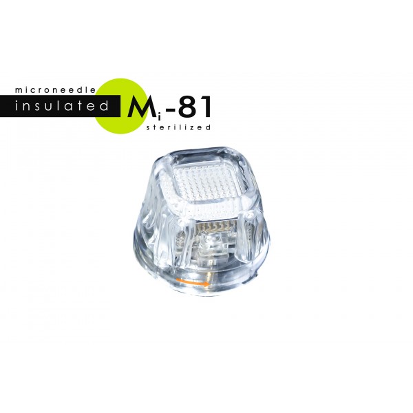 Jednorázová hlavice s izolovanými jehličkami M-81 pro mikrojehličkový RF lifting  Jednorázová hlavice s izolovanými jehličkami M-81 pro mikrojehličkový RF lifting