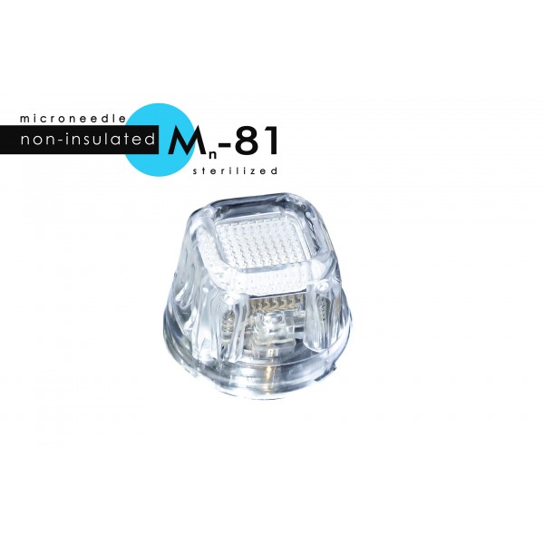 Jednorázová hlavice s neiizolovanými jehličkami M-81 pro mikrojehličkový RF lifting  Jednorázová hlavice s neiizolovanými jehličkami M-81 pro mikrojehličkový RF lifting