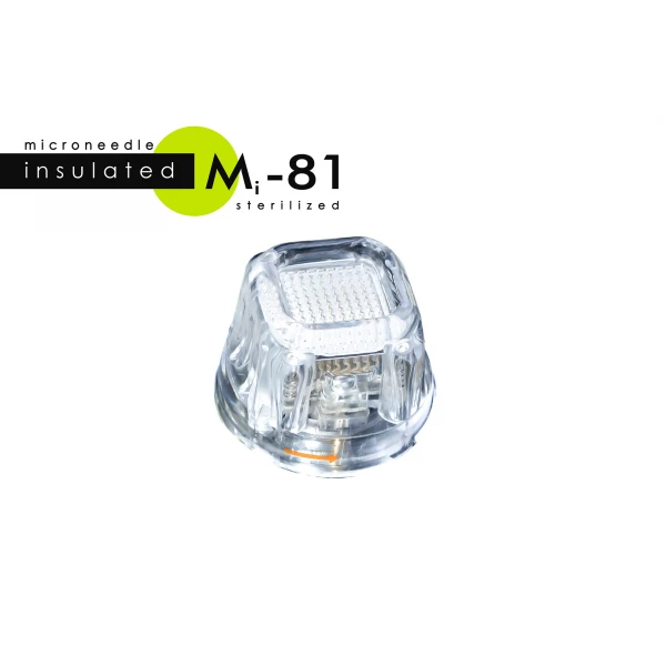 Jednorázová hlavice s izolovanými jehličkami M-81 pro mikrojehličkový RF lifting 
