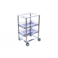 Kosmetologické vozíky Design Steel L