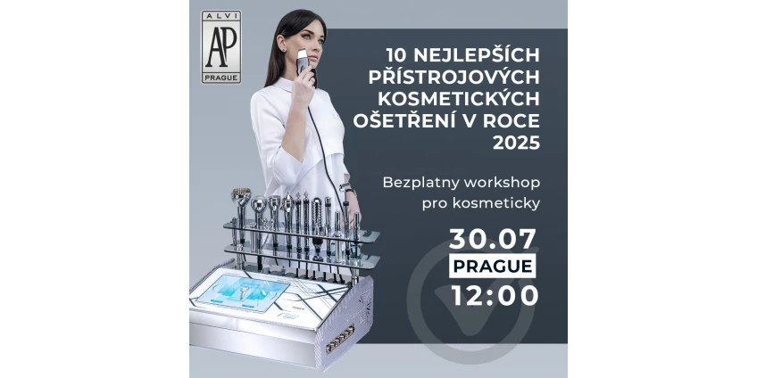 10 nejlepších přístrojových kosmetických ošetření v roce 2025: pozvánka na exkluzivní workshop v Praze