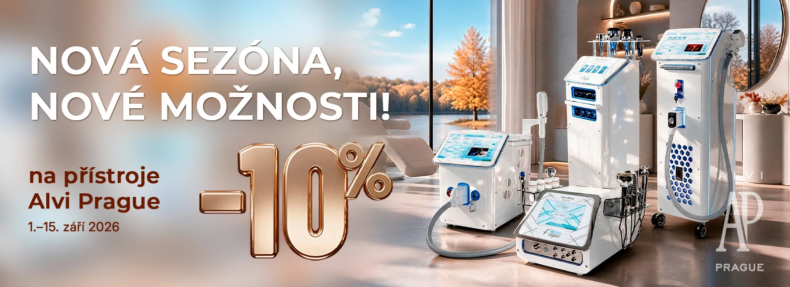 10% na přístroje ALVI Prague