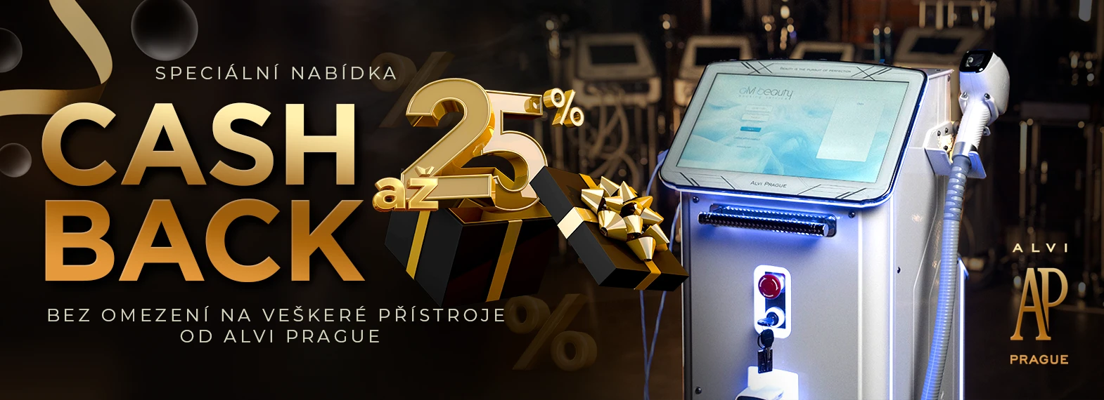 Okamžitý cashback 25%