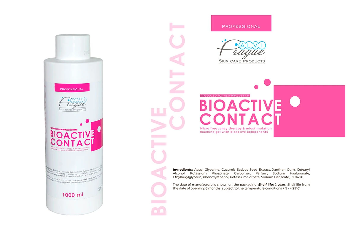 Gel pro mikrokurentní terapii Bioactive contact 1L