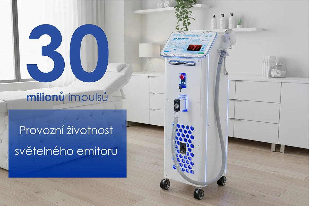 Diodový laser pro epilaci chloupků DL-7000 UltraPuls Smart 6