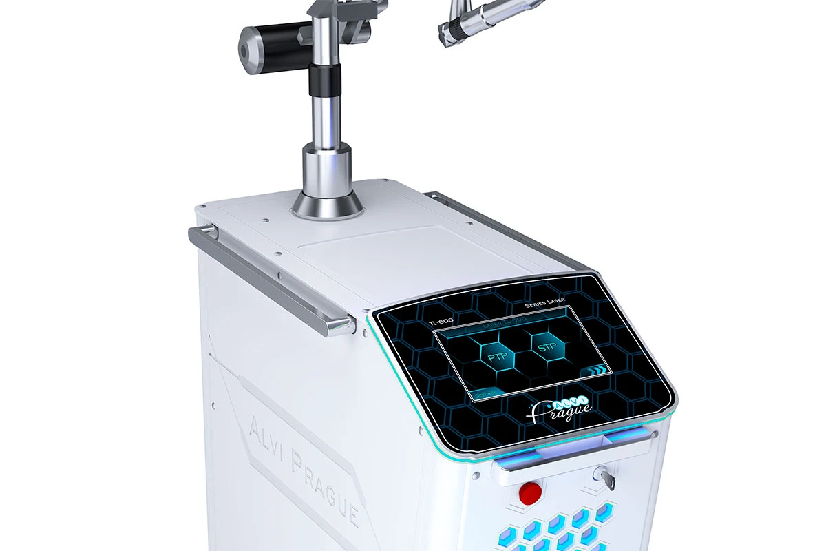ND YAG laser s krátkými pulzy pro odstranění tetování Pulsar TL-600 Neo