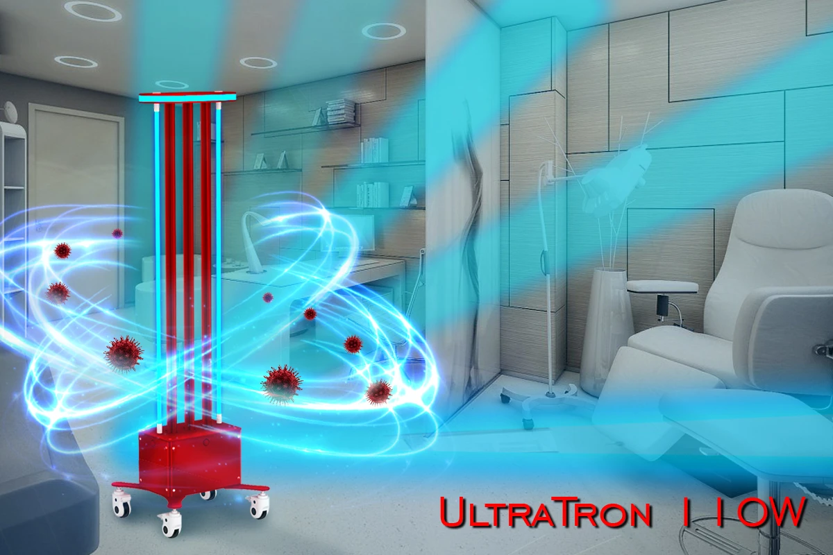 Germicidní UV lampa UltraTron-110W (2 lampy) baktericidní zářič ultratron-110w lampy 