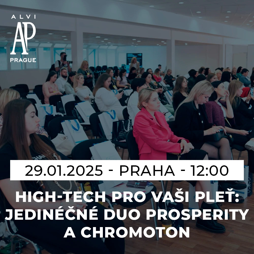 Zdarma seminář v Praze: Hi-tech péče o pleť s duem Prosperity a Chromoton