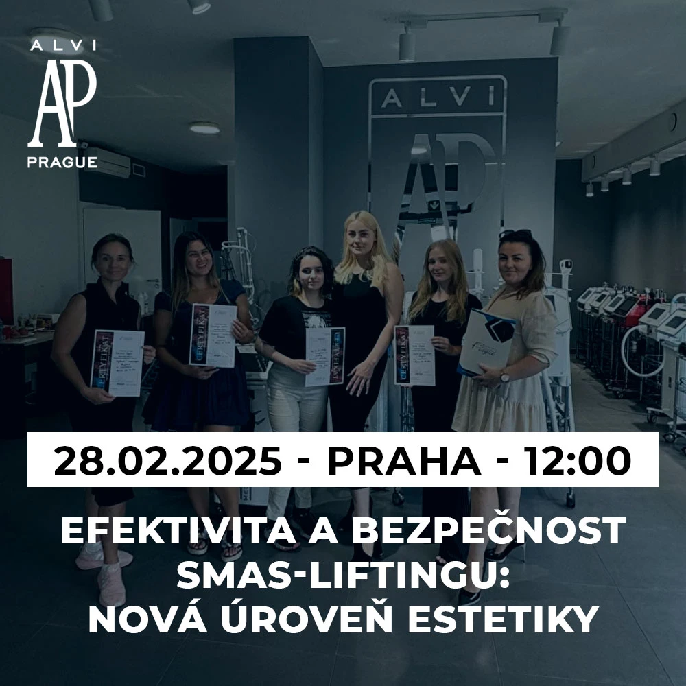Bezplatný seminář Alvi Prague: Efektivita a bezpečnost SMAS-liftingu