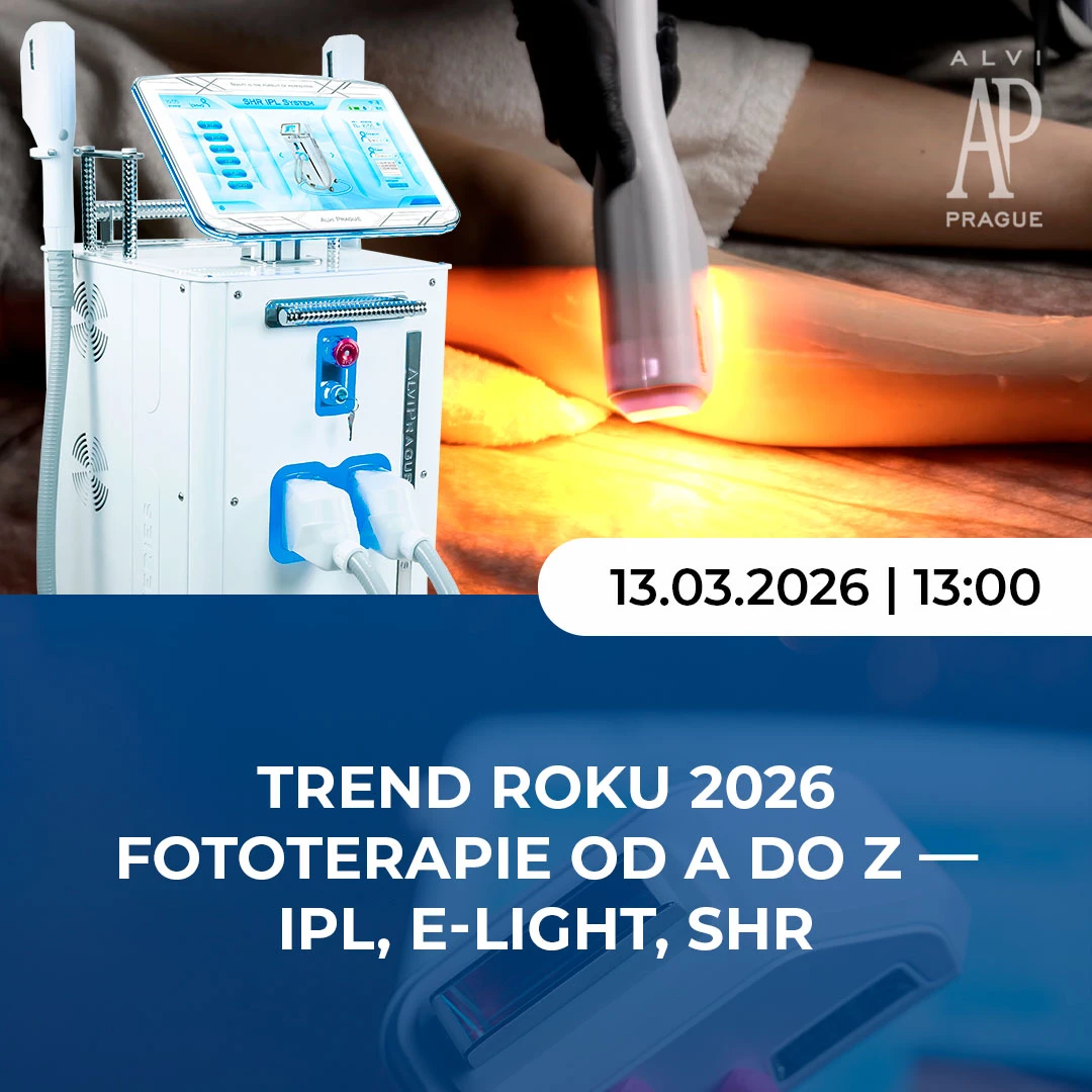 Online seminář fototerapie IPL E-Light SHR 2026